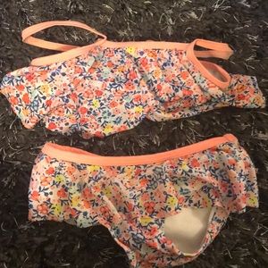 Two piece bathing suit